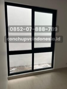 pintu upvc kamar tidur