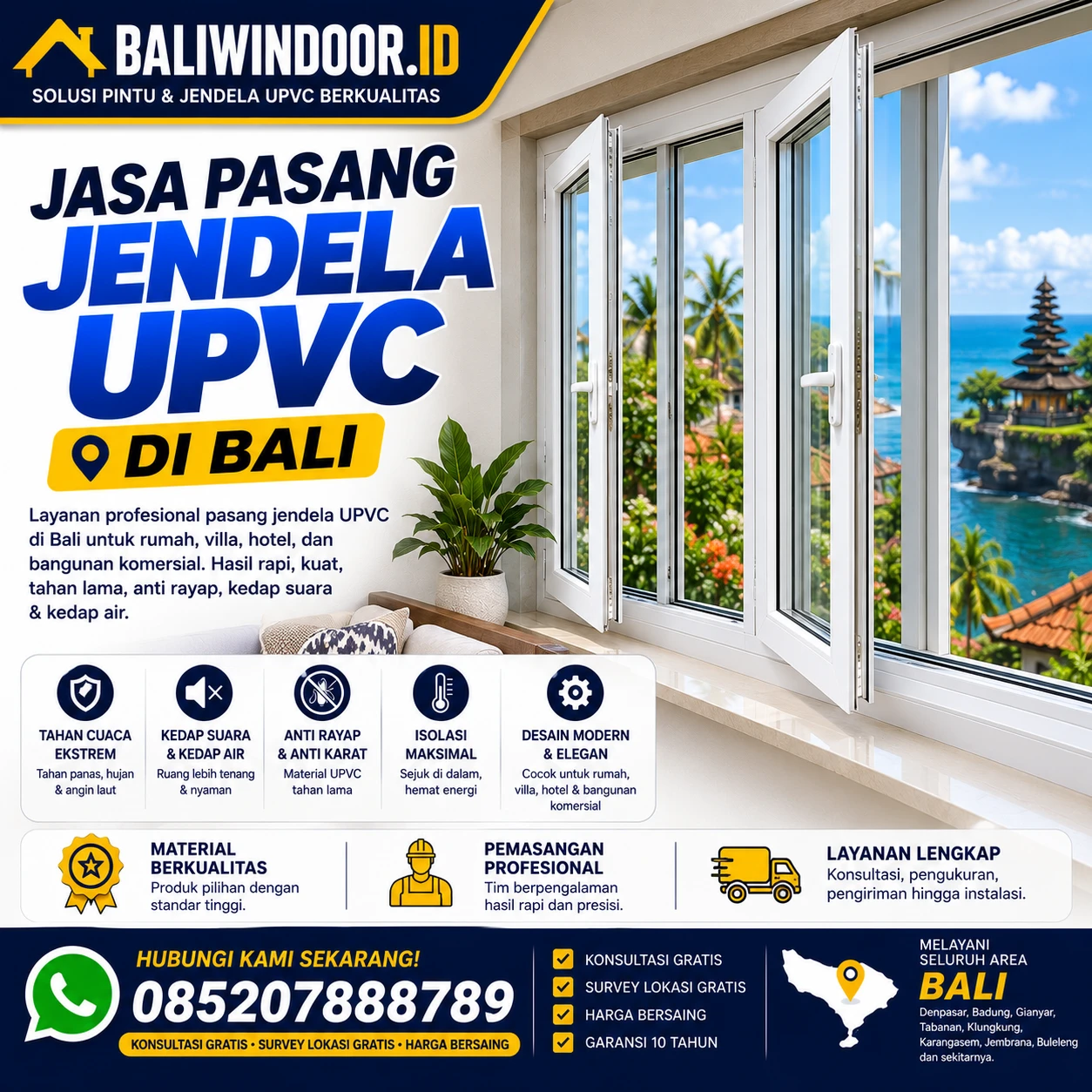 jasa-pasang-jendela-upvc-di-bali